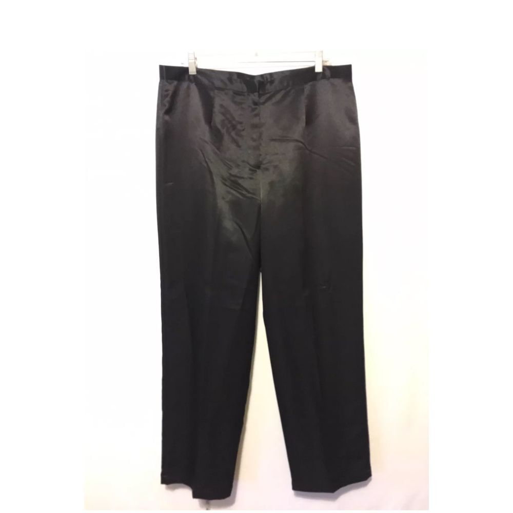 Jaclyn Smith Classic Black Dress Pants Professional Work Wear Size 18